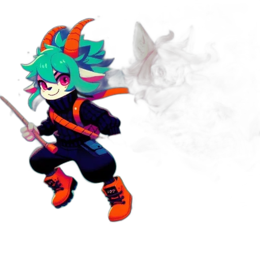 weapon, mask, staff, dragon transparent PNG cut-out