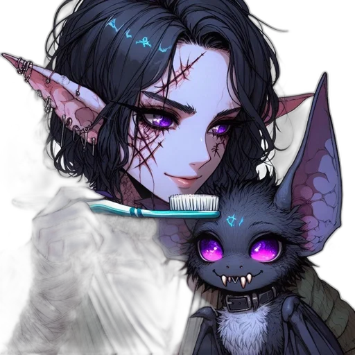 staff, mask, creature, dragon transparent PNG cut-out