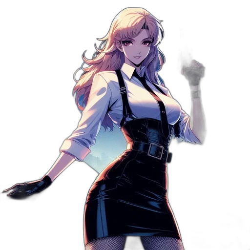 staff, weapon, jacket, dress transparent PNG cut-out