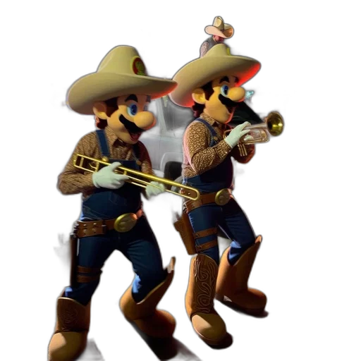 weapon, staff, hat, 3d render transparent PNG cut-out