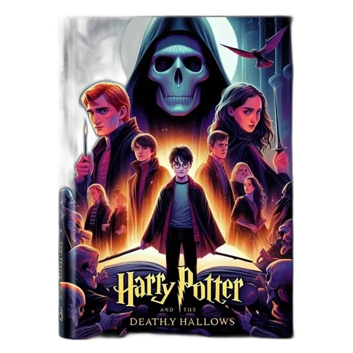 comic book art, concept art, book, cover transparent PNG cut-out