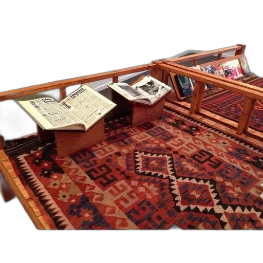 furniture, colorful, rug, geometric transparent PNG cut-out