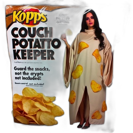 food, dress, jacket, comical transparent PNG cut-out