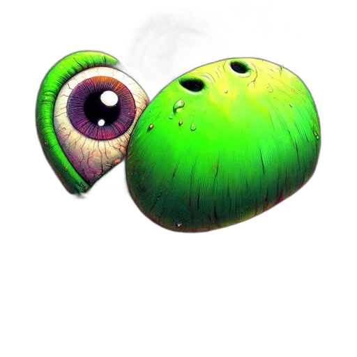 creature, mask, staff, jewelry transparent PNG cut-out