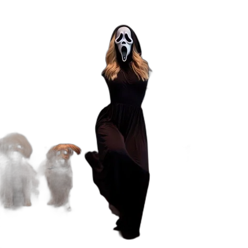 mask, creature, animal, dress transparent PNG cut-out