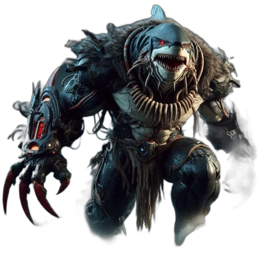 creature, robot, mask, concept art transparent PNG cut-out