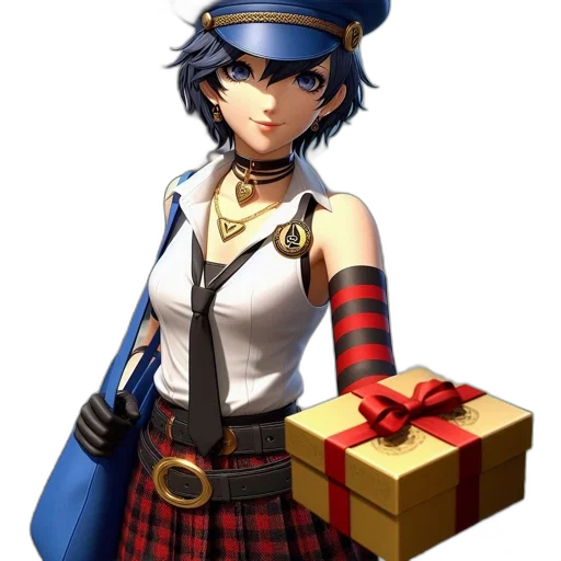 weapon, staff, hat, jewelry transparent PNG cut-out