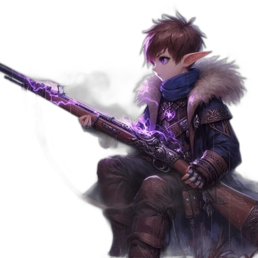 staff, weapon, sword, fantasy art transparent PNG cut-out