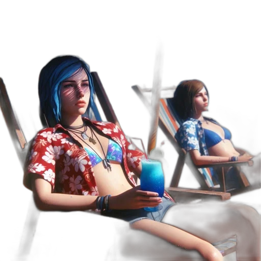 concept art, 3d render, photorealistic, vaporwave transparent PNG cut-out