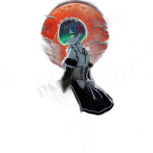 robot, mask, umbrella, creature transparent PNG cut-out