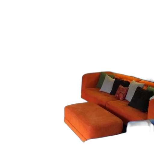 furniture, 3d render, photorealistic, cozy transparent PNG cut-out