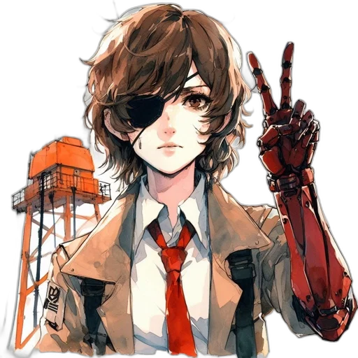 jacket, robot, mask, face transparent PNG cut-out