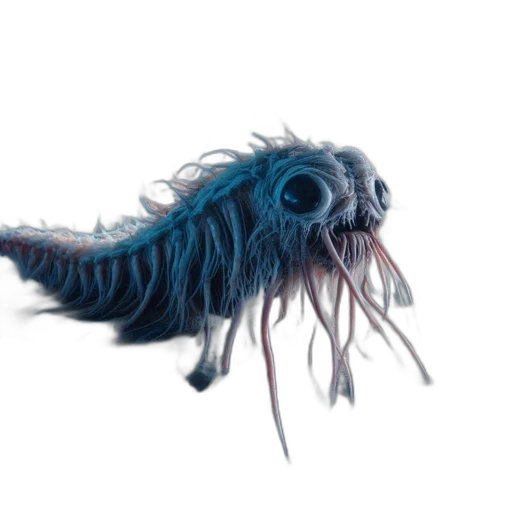 creature, dragon, hair, animal transparent PNG cut-out