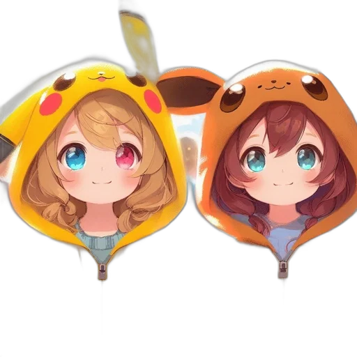hat, mask, anime, 3d render transparent PNG cut-out