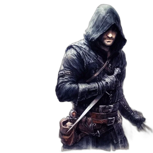 sword, weapon, jacket, concept art transparent PNG cut-out