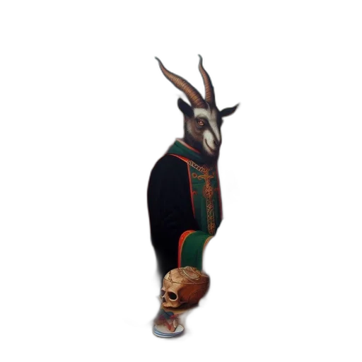 animal, creature, staff, mask transparent PNG cut-out
