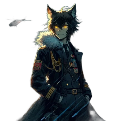 staff, jacket, mask, animal transparent PNG cut-out
