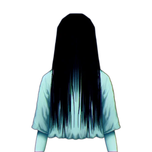 hair, dress, creature, jacket transparent PNG cut-out