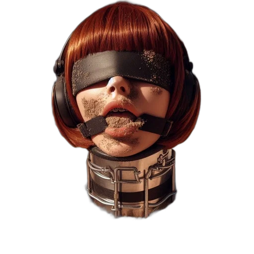 mask, face, robot, staff transparent PNG cut-out