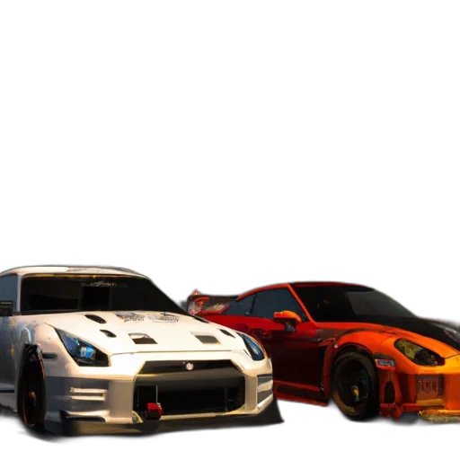 car, weapon, 3d render, concept art transparent PNG cut-out