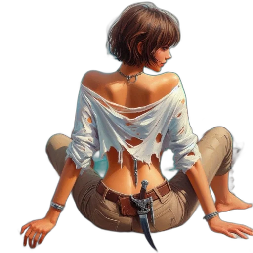 jewelry, staff, weapon, robot transparent PNG cut-out