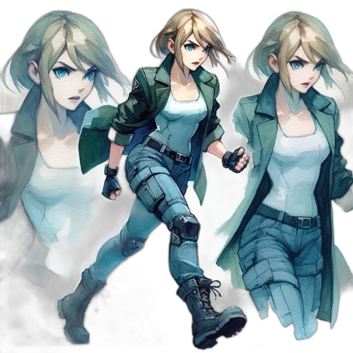 concept art, pixel art, anime, fantasy art transparent PNG cut-out