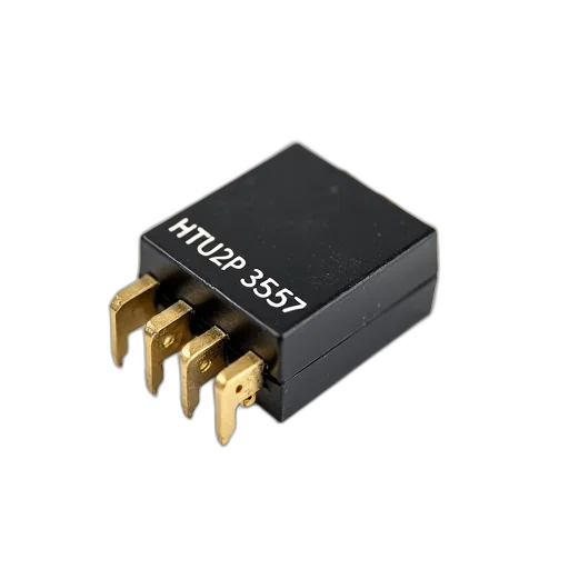 black, electronic, component, gold-colored transparent PNG cut-out
