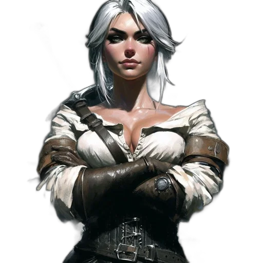face, staff, jacket, weapon transparent PNG cut-out