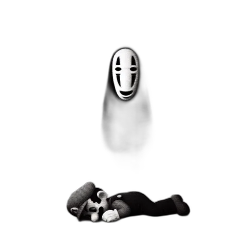 mask, robot, face, shoes transparent PNG cut-out