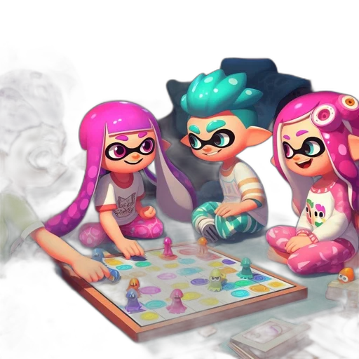 concept art, vaporwave, 3d render, pixel art transparent PNG cut-out