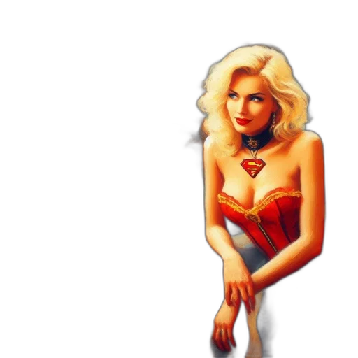jewelry, dress, comic book art, pixel art transparent PNG cut-out