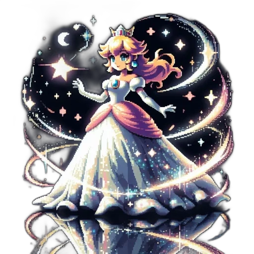 dress, crown, staff, jewelry transparent PNG cut-out