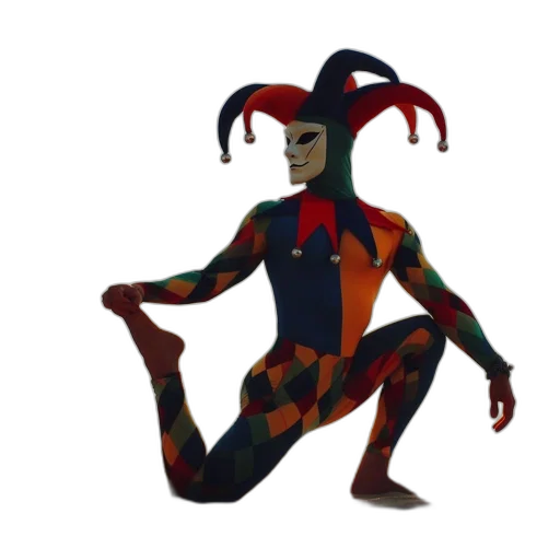 creature, mask, dragon, staff transparent PNG cut-out