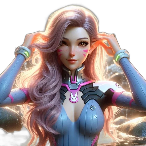 robot, face, fantasy art, comic book art transparent PNG cut-out