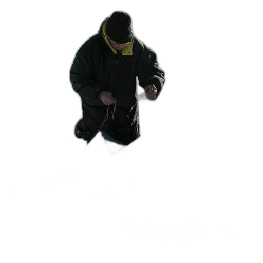 jacket, staff, mask, creature transparent PNG cut-out