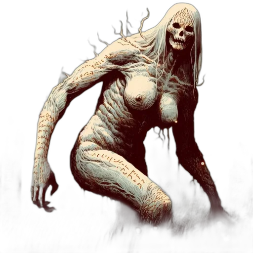creature, animal, dress, concept art transparent PNG cut-out