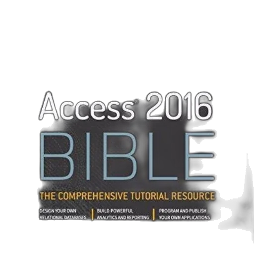 access, 2016, bible, book transparent PNG cut-out