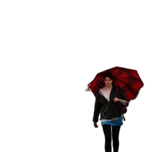 umbrella, jacket, hat, dress transparent PNG cut-out