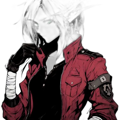 jacket, mask, weapon, robot transparent PNG cut-out