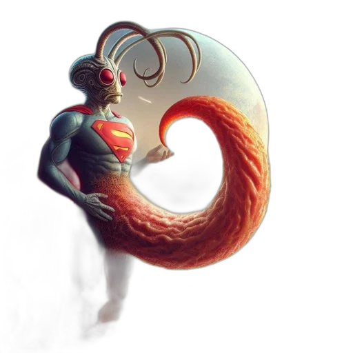 creature, hair, animal, dragon transparent PNG cut-out