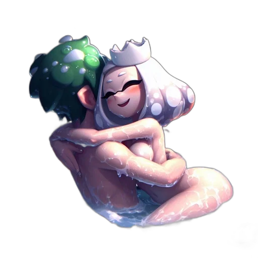 creature, crown, flower, hat transparent PNG cut-out