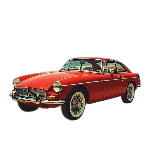 car, photorealistic, 3d render, concept art transparent PNG cut-out