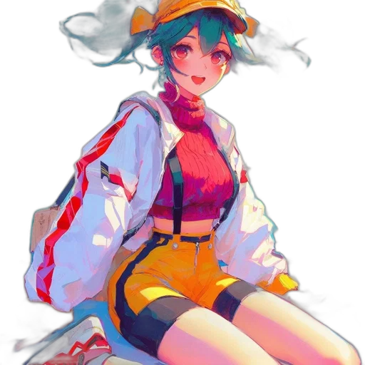 dress, jacket, hat, robot transparent PNG cut-out