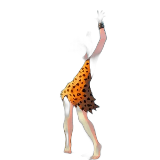 dress, animal, creature, hair transparent PNG cut-out