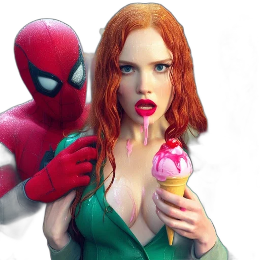 comic book art, concept art, fantasy art, photorealistic transparent PNG cut-out