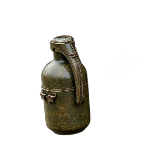 bottle, weapon, staff, jacket transparent PNG cut-out