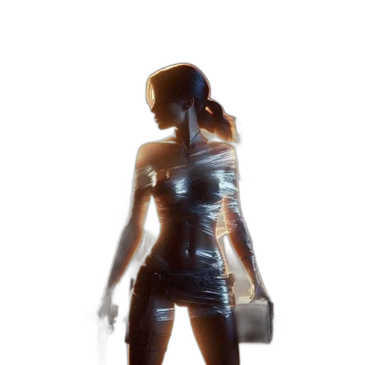 dress, robot, bottle, weapon transparent PNG cut-out