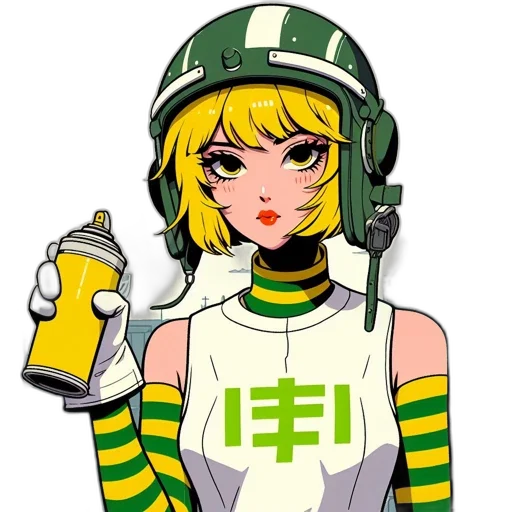 robot, staff, weapon, pixel art transparent PNG cut-out