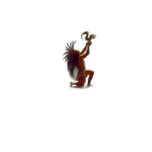 creature, dragon, staff, animal transparent PNG cut-out