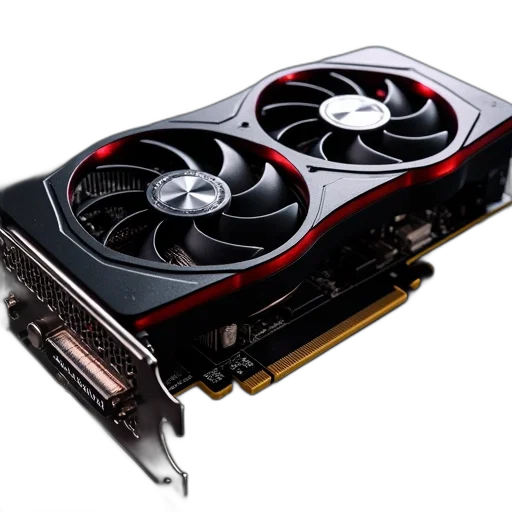 3d render, sapphire, geforce, 650 transparent PNG cut-out